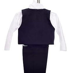 Dressy Daisy Kids Boy' 5 Pcs Set Formal Tuxedo