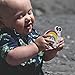BIGSPINACH Baby Toys, Baby Teething Toys,Featuring ​Multiple Textures to Soothe Gums,Baby Essentials,Teether A Training Toothbrush & A Gum Massager for Unisex Babies. Baby Bath Toys
