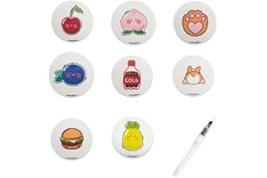 3D Drawing Magic Canvas Sponge, Puffy 3D Drawings Canvas Sponge, 8 PCS Foam Texture Paper 1 Bubble Drawing Pen, Painting & Cr