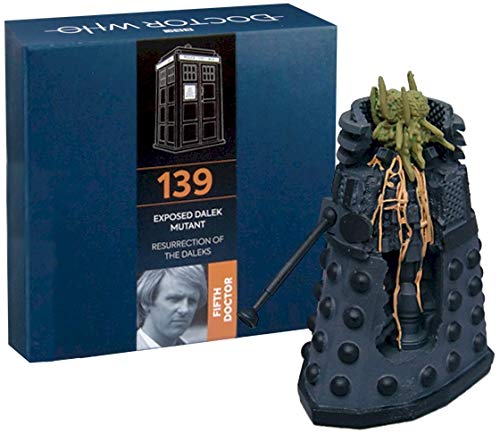 Eaglemoss Exposed Dalek Mutant Kaled Hand Painted 1:21 Scale Collector Boxed Model Figure #139