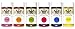 India Tree All Natural Nature's Colors Decorating Sugars, 3.3 Ounce (Pack of 6)