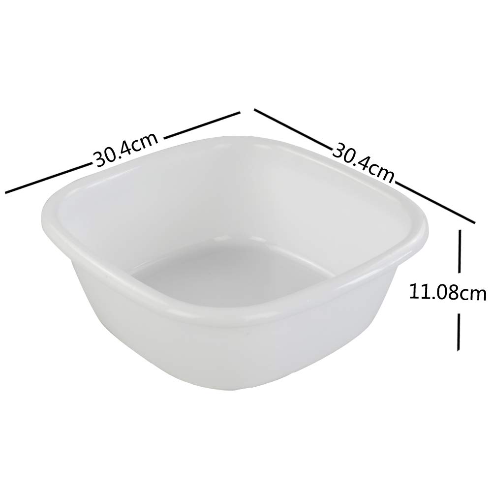 KADAX Bacinella In Plastica Per Lavare A Mano Panni E Stoviglie Caratterizzata Da Forma Rotonda E Manici Ergonomici 8l Verde 84468731