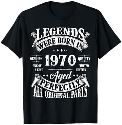 Amazon.com: Legends Were Born In 1970 Vintage Legend Since 1970