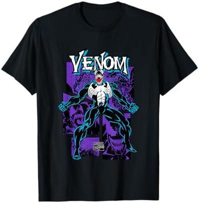 Amazon.com: Marvel Venom Vintage Comic Book Cover T-Shirt Small