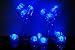 Litecubes Brand 3 Mode Blue Light up LED Ice Cubes (12)