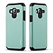 J&D Case Compatible for Samsung Galaxy J3 / J3 2016 / J3 V/Amp Prime / J3 Sky/Express Prime Case, Heavy Duty Dual Layer Hybrid Shockproof Protective Rugged Bumper Case for Galaxy J3 Case, Mint