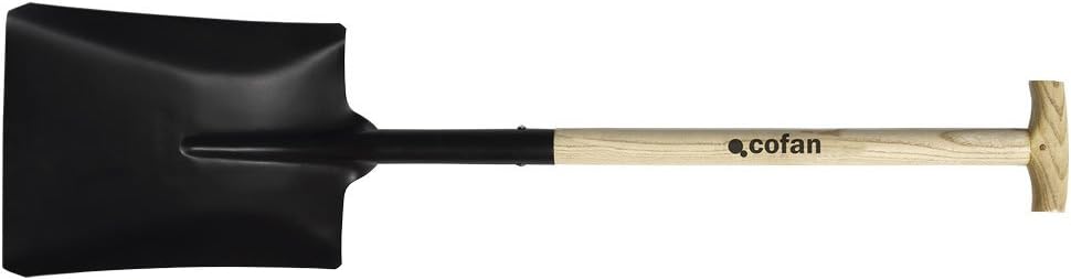 Cofan 09517104 Pala cuadrada puño abierto, 0.011 V, 340 mm