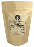 ECO-Safe Wood Treatment - Stain & Preservative by Tall Earth - 5 Gallon Size - Non-Toxic/VOC Free/Natural Source