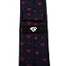 Superman Shield Navy and Red Dot Tie