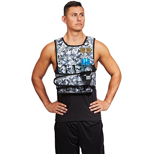 Cross101 Arctic Camouflage Adjustable Weighted Vest