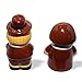 Holiday Salt and Pepper Shakers, Pilgrim Couple Holiday Ceramic Set, Holiday Decor, Barclay’s Buys