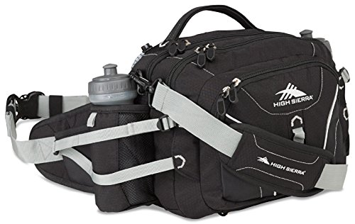 High Sierra Diplomat Lumber Pack, Black/Black/Silver