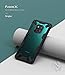 Ringke Fusion-X Designed for Huawei Mate 20 Pro Case Cover Clear Dot PC Back with Rugged TPU Bumper Anti Rainbow Effect Straps Access Design for Huawei Mate 20 Pro - Black