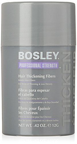 Bosley Professional Strength Hair Thickening Fibers, Light Brown, 0.42 oz.