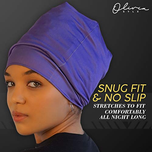 Satin Hair Wrap Satin Sleep Cap & Hair for Sleeping Satin