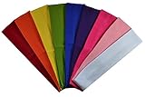 Stretchy Headband (Set of 9) 2 Inch Cotton Stretch Headbands By Funny Girl Designs
