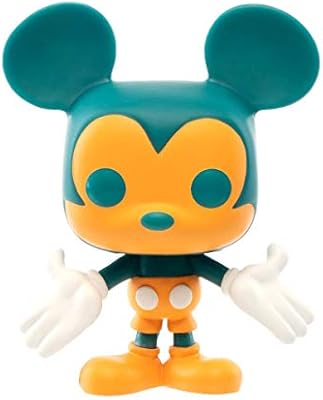 orange and teal mickey pop