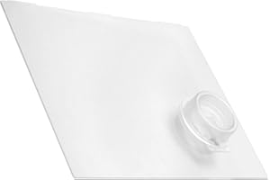 QQZ RV Screen Door Slider Panel 239061, with Push-Down Knob Opener -White