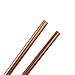 Uxcell a14011600ux0147 Wooden Noodles Cooking Chopsticks 42cm Length (Pack of 4)
