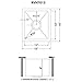 Ruvati 13 x 15 inch Undermount Bar Prep Tight Raduis 16 Gauge Kitchen Sink Stainless Steel Single Bowl - RVH7013