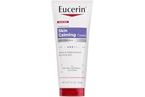 Eucerin Skin Calming Cream - Full Body Lotion for Dry, Itchy Skin, Natural Colloidal Oatmeal Enriched - 14 oz. Tube