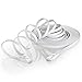 TBMax Cat 6 Ethernet Patch Cable Flat 25ft,Fast Ethernet than Cat5e/Cat5 Bandwidth,Short Network Cat6 Cable Patch,25 ft Slim Internet Cable Computer/Gaming Ethernet Cord Snagless RJ45 Connectors White