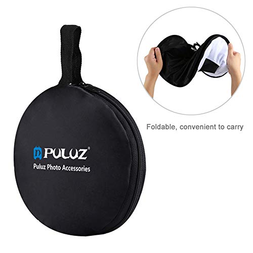 POTENCO 45cm Ring Softbox Speedlight Round Style Flash Light Shoot Soft Box Foldable Soft Flash Light Diffuser - Thumbnail 4