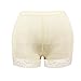 HelloTem Women Lace Seamless Butt Hip Enhancer Shaper Panties Underwear , Beige , (US Size 10-12) 2XL