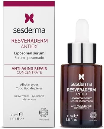 Resveraderm Liposomal Serum – Antioxidante y Antiedad – Hidrata, Repara y Mejora Elasticidad – 30 ml