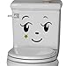 Wall Sticker, Hatop Toilet Toilet Stuck Lovely Smiling Face Free to Stick Notebook Stick (A)