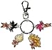 Great Eastern Entertainment GE-85456 Dragon Ball Super: SD Four Goku Metal Charm Keychain