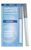 Quit Smoking Aid / Harmless Cigarette / Stop Smoking Remedy to Help Reduce Cravings / Satisfying & Effective (1 Pack, Oxygen)