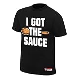 WWE Enzo Amore I Got The Sauce Youth Authentic T-Shirt Black Medium
