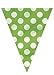 Unique Industries Party Decoration Shamrocks Clings, Green