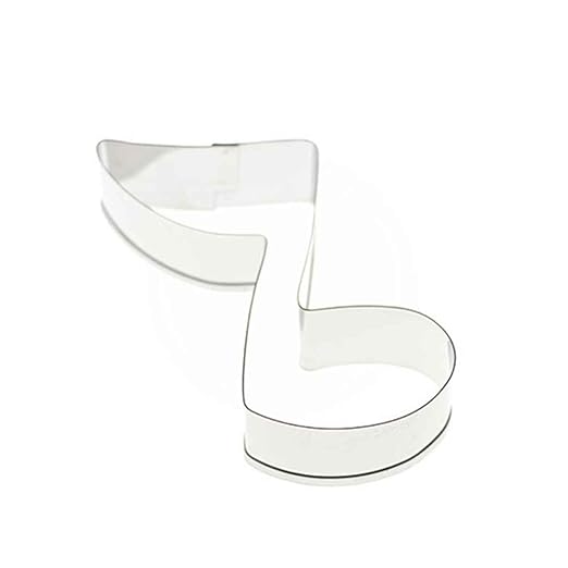 Lorjoy Acero Inoxidable Música Nota Forma Galleta de la Torta del ...