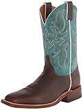 Justin Men's Bent Rail Wood Cowboy Boot Square Toe