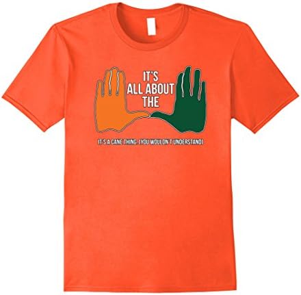 Mens  All About the U Graphic Shirt Upraised Hands  XL Orange