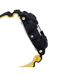 Casio para hombre G-SHOCK ga100by-1 a negro resina Reloj de buceo de cuarzo japonés