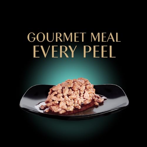 SHEBA PERFECT PORTIONS WET CAT FOOD CUTS IN GRAVY WITH SUSTAINABLE SALMON, 2.6 OZ. TWIN-PACK TRAY