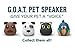 G.O.A.T. Bluetooth Pet Speaker - Black Cat - Shark Tank Winner 2018!