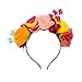 Talking Tables Boho Tropical Decorations Supplies Cuban Headband Mexican Theme, Luau, Hawaiian Birthday Party, One Size, Mixed colors