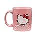 Vandor 18061 Hello Kitty Ceramic Mug, Pink, 12-Ounce