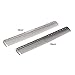 Anself Hair Comb Hair Salon Hairdressing Comb Metal Hair Cutting Comb (Sliver)