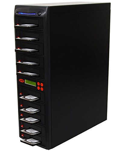 Systor System 1:9 SATA 2.5" & 3.5" Dual Port/Hot Swap Hard Disk Drive / Solid State Drive (HDD/SSD) Clone Duplicator/Sanitizer (90MB/s) 3.5 inches SYS109HS-DP