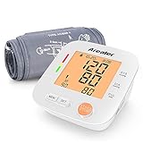 Blood Pressure Monitor Upper Arm, Arealer Automatic Blood Pressure Monitor Large Cuff, Digital Bp Cuff with Blood Pressure and Pulse Rate for Home Use, 2 * 90 Memory Mode, Batteries and Bag Included