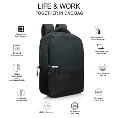 Wesley Milestone 2.0 15.6 inch 30 L Casual Waterproof Laptop Backpack/Office Bag/School