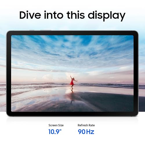 Samsung Galaxy Tab S10 Lite, 6GB RAM, 128GB, 2TB Expand, Long Battery Life, 10.9” LCD, S Pen for Note-Taking, Exynos 1380, Circle to Search, AI Tools, Gray