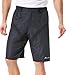Przewalski Men's Mountain Bike MTB Shorts, Baggy Biking Cycling Shorts Removable Padded Underliner,2:Black Shorts with Liner,Large