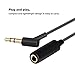 Lenink Replacement Cable,Audio Headphone Extension Cable Cord Compatible with Bose On-Ear OE Headphones,Black