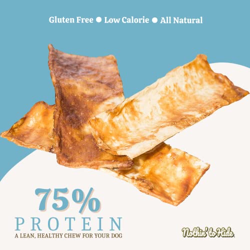 Fieldcrest Farms Nothin to Hide Flip Chips Chews for Dogs All Natural Rawhide Alternative